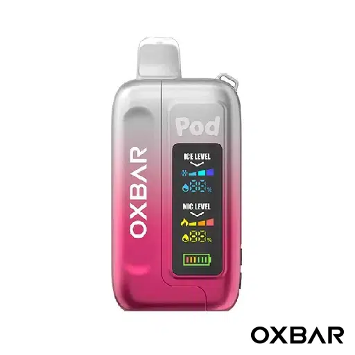 Clear Crimson Red – Oxbar Ice-Nic Control 35K Disposable