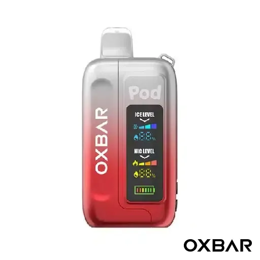Clear Ruby Red – Oxbar Ice-Nic Control 35K Disposable