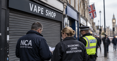UK Adds 500 Officers as Dirty-Money Crackdown Targets Rogue Vape Shops